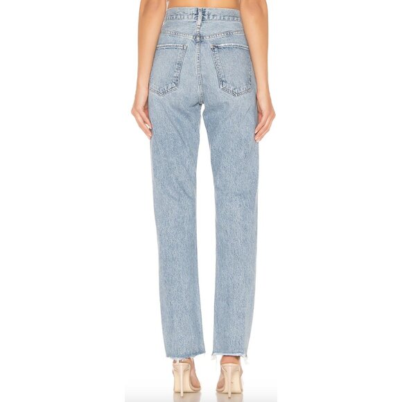 AGOLDE Cherie High Rise Straight Jeans in Merit - Size 26 Waist - Picture 2 of 15